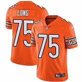 Nike Men & Women & Youth Bears 75 Kyle Long Orange NFL Vapor Untouchable Limited Jersey,baseball caps,new era cap wholesale,wholesale hats
